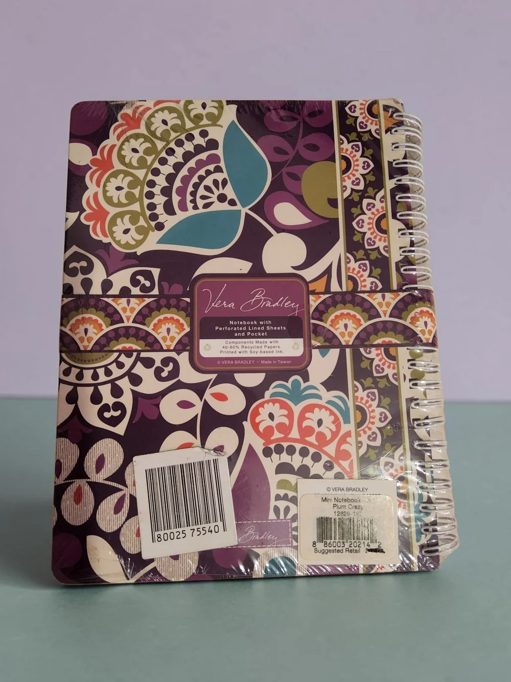 Vera Bradley compact spiral